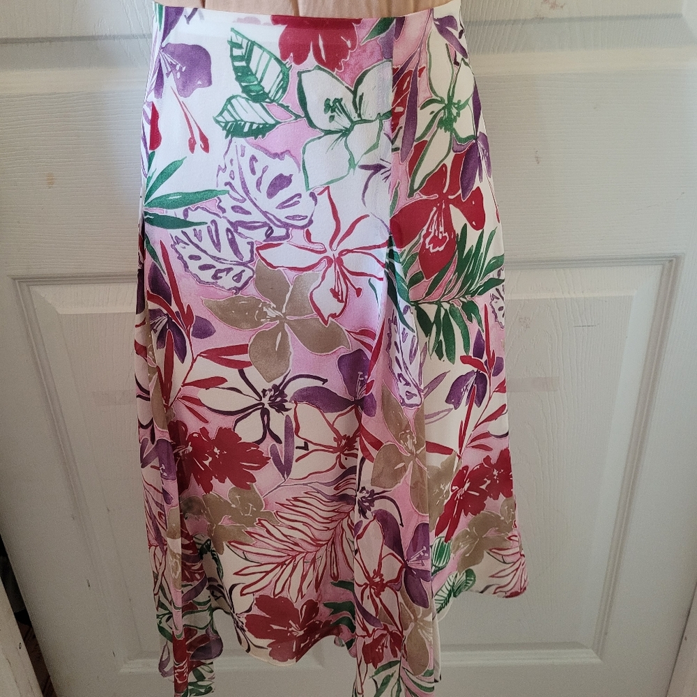 Kenneth Cole tropical  skirt